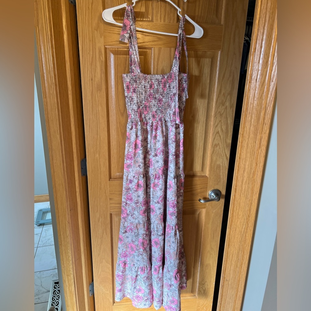 Floral maxi dress